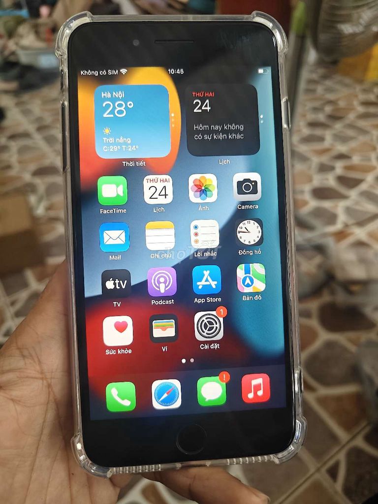 Apple iPhone 7 Plus 32GB Đen 100%. Mua bán Điện thoại tại Thành phố Nha Trang Khánh Hòa được đăng bởi Long BK hình 1