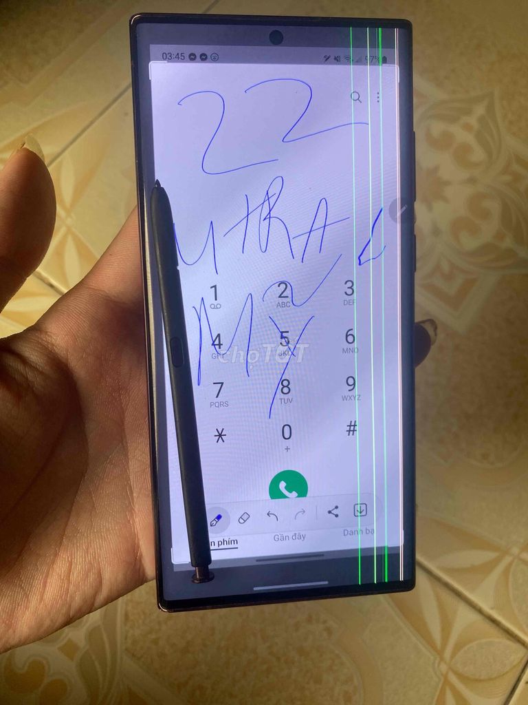 Samsung Galaxy S22 Ultra sọc. Mua bán Điện thoại tại Huyện Trảng Bàng Tây Ninh được đăng bởi Anh Nông Dân hình 1