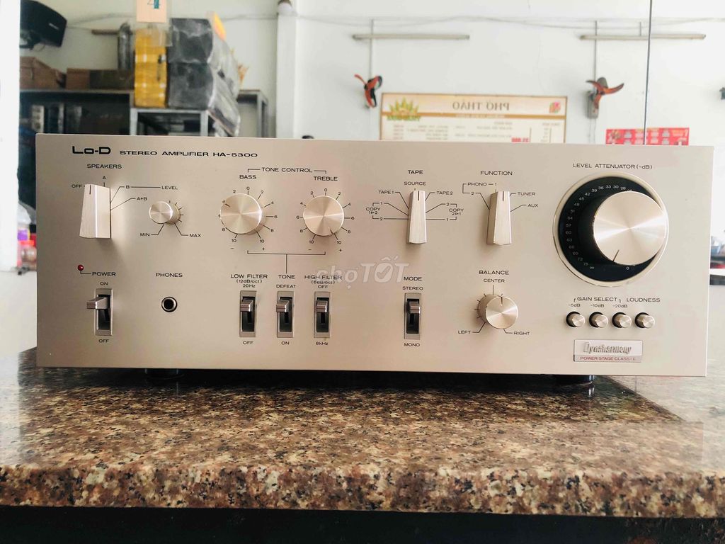 Amply LO-D hitachi HA-5300 máy chạy 8 sò sắt. Mua bán Tivi, Âm thanh tại Quận 12 Tp Hồ Chí Minh được đăng bởi Thao Đặng hình 1