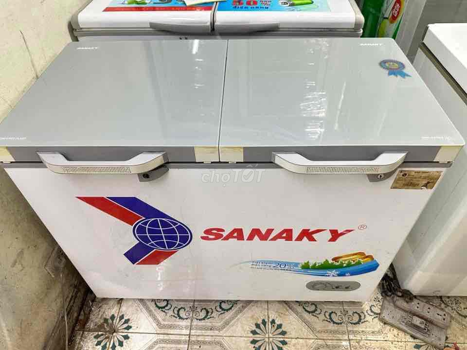 Tủ đông Sanaky 300 lít Trắng. Mua bán Tủ lạnh tại Quận Hoàng Mai Hà Nội được đăng bởi lê bảo mạnh hình 1