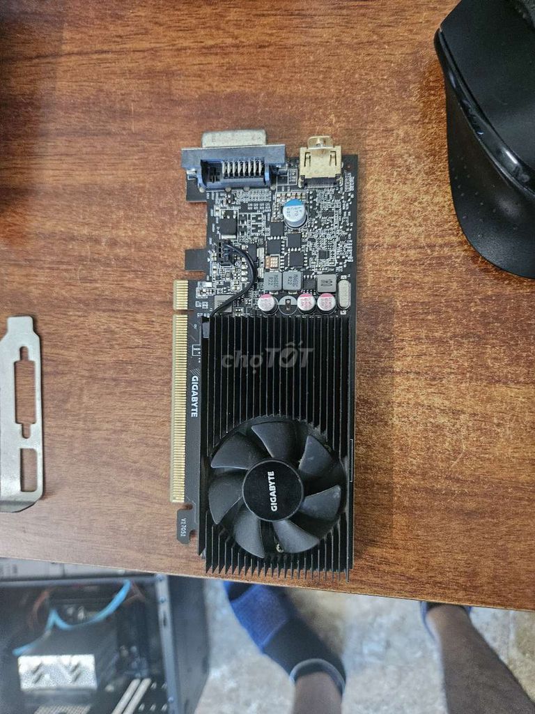 Card màn hình Gigabyte GT1030 Đen. Mua bán Linh kiện (RAM, Card...) tại Quận Hai Bà Trưng Hà Nội được đăng bởi Tò Mò hình 1