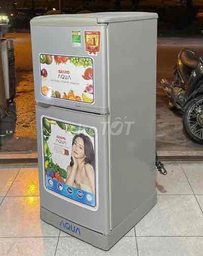 Tủ lạnh Aqua Sanyo Aqua Xám. Mua bán Tủ lạnh tại Quận Hà Đông Hà Nội được đăng bởi CT LAP chuyên Laptop US hình 1