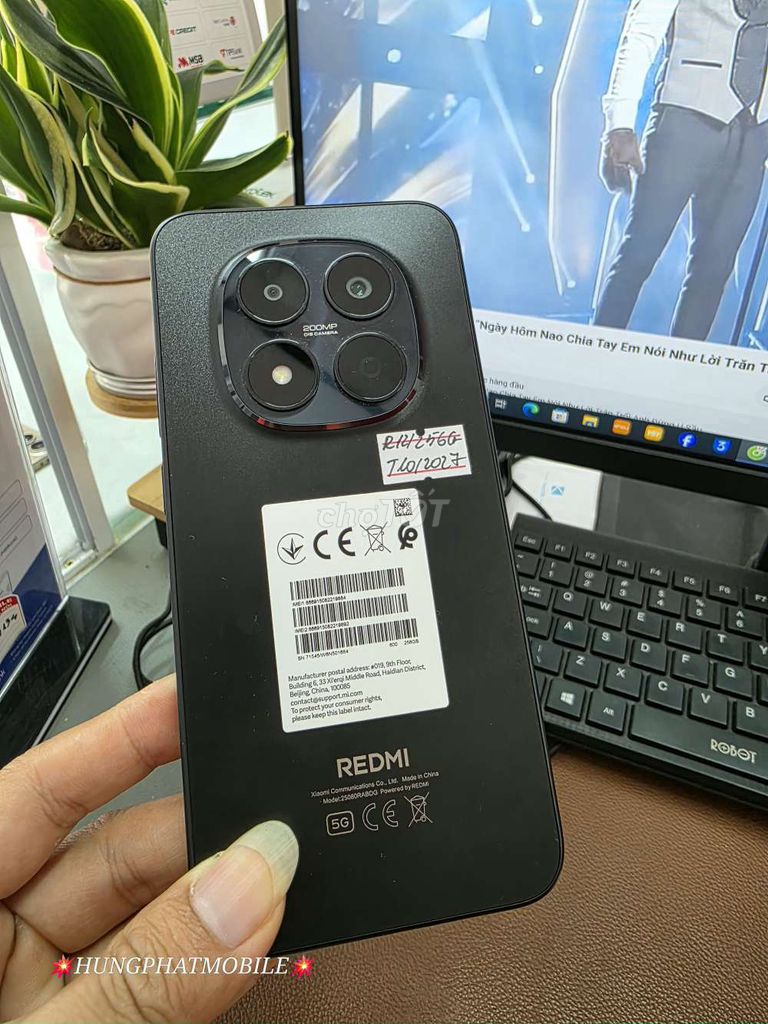 REDMI NOTE 15 PRO-5G BẢN CTY VN ZIN KENG BH T10/27. Mua bán Điện thoại tại Quận Đống Đa Hà Nội được đăng bởi HƯNG PHÁT Mobile hình 1