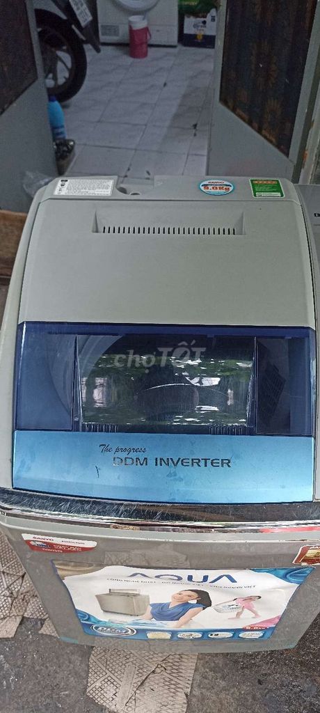 Máy giặt Sanyo 9kg Inverter Xám. Mua bán Máy giặt tại Quận 10 Tp Hồ Chí Minh được đăng bởi Huu tai hình 1