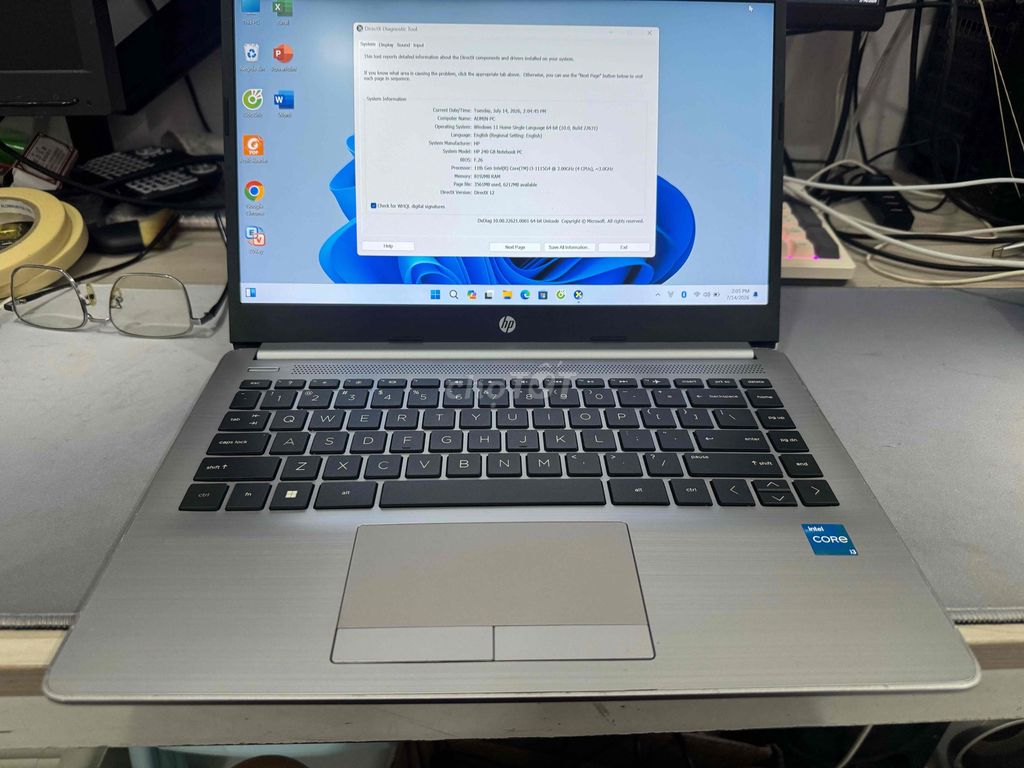 HP 240 G8 i3 1115g4 14 inch 8GB/256GB SSD. Mua bán Laptop tại Quận Tân Bình Tp Hồ Chí Minh được đăng bởi Tân AutoLap hình 1