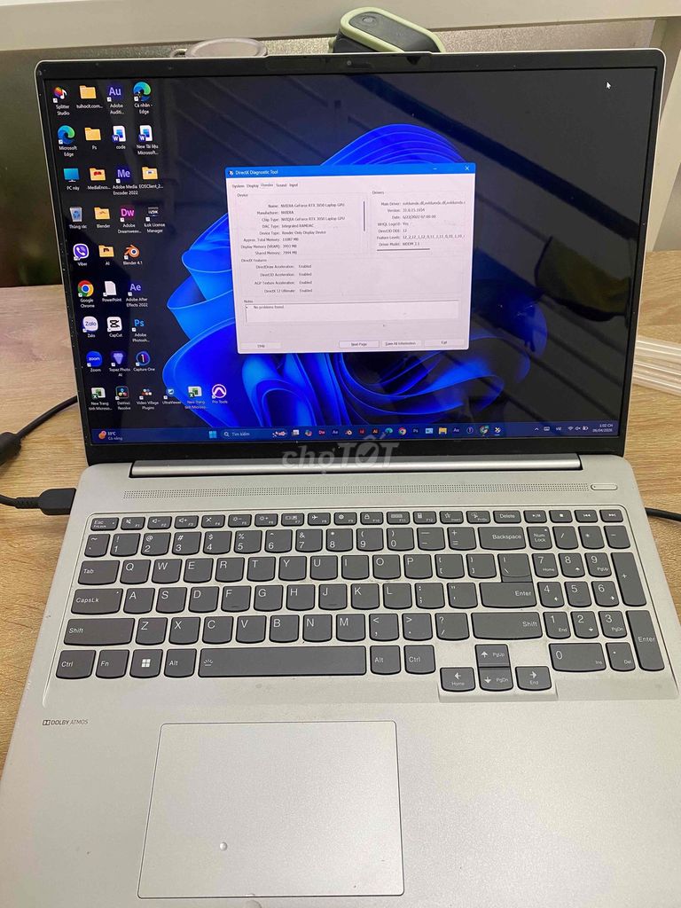 Lenovo 82L5 Ryzen 5 16GB/RTX 3050. Mua bán Laptop tại Thành phố Thủ Đức Tp Hồ Chí Minh được đăng bởi Nguyễn An Vinhomes hình 1