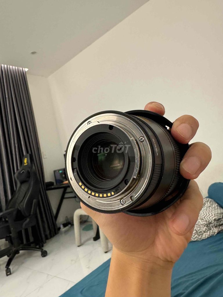 Lens ống kính Sigma 16mm for Sony f1.4 màu đen