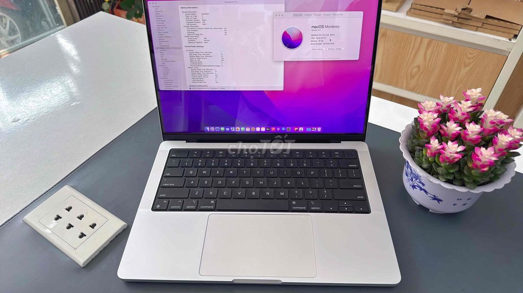 MacBook Pro 14inch M1/16/512GB- 16/1Tb-32/1Tb. Mua bán Laptop tại Quận Thanh Khê Đà Nẵng được đăng bởi Tín Phát Apple hình 1