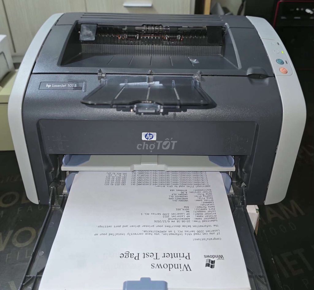 Máy in laser HP LaserJet 1015 (Bền bỉ như 2900). Mua bán Đồ dùng văn phòng tại Quận Tây Hồ Hà Nội được đăng bởi Anh Ngọc Printer hình 1
