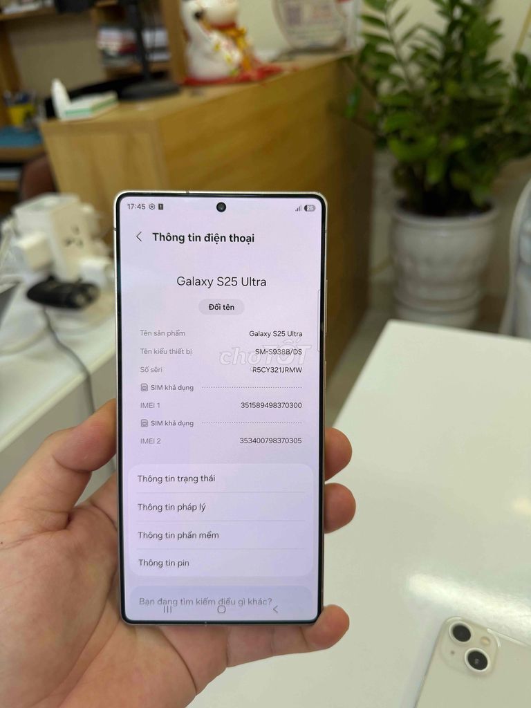 Samsung Galaxy S25 Ultra Titan. Mua bán Điện thoại tại Quận Kiến An Hải Phòng được đăng bởi nguyen minh hình 1