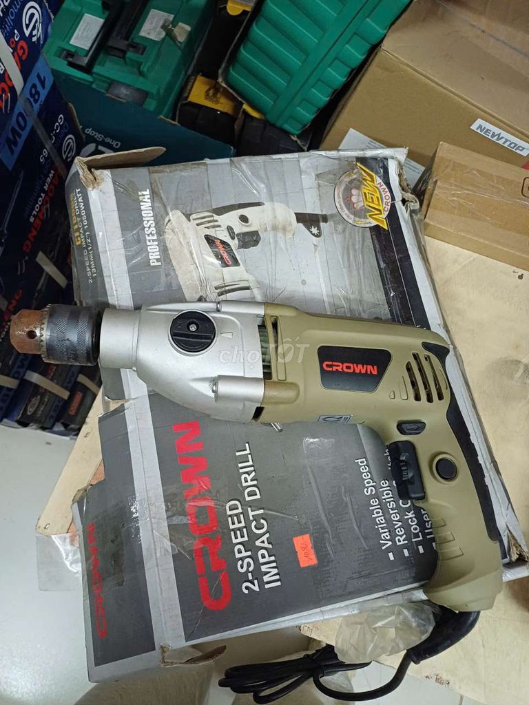 Máy khoan Crown CT10068. Mua bán Đồ chuyên dụng, Giống nuôi trồng tại Quận Cái Răng Cần Thơ được đăng bởi Duy Nguyễn Cần Thơ hình 1