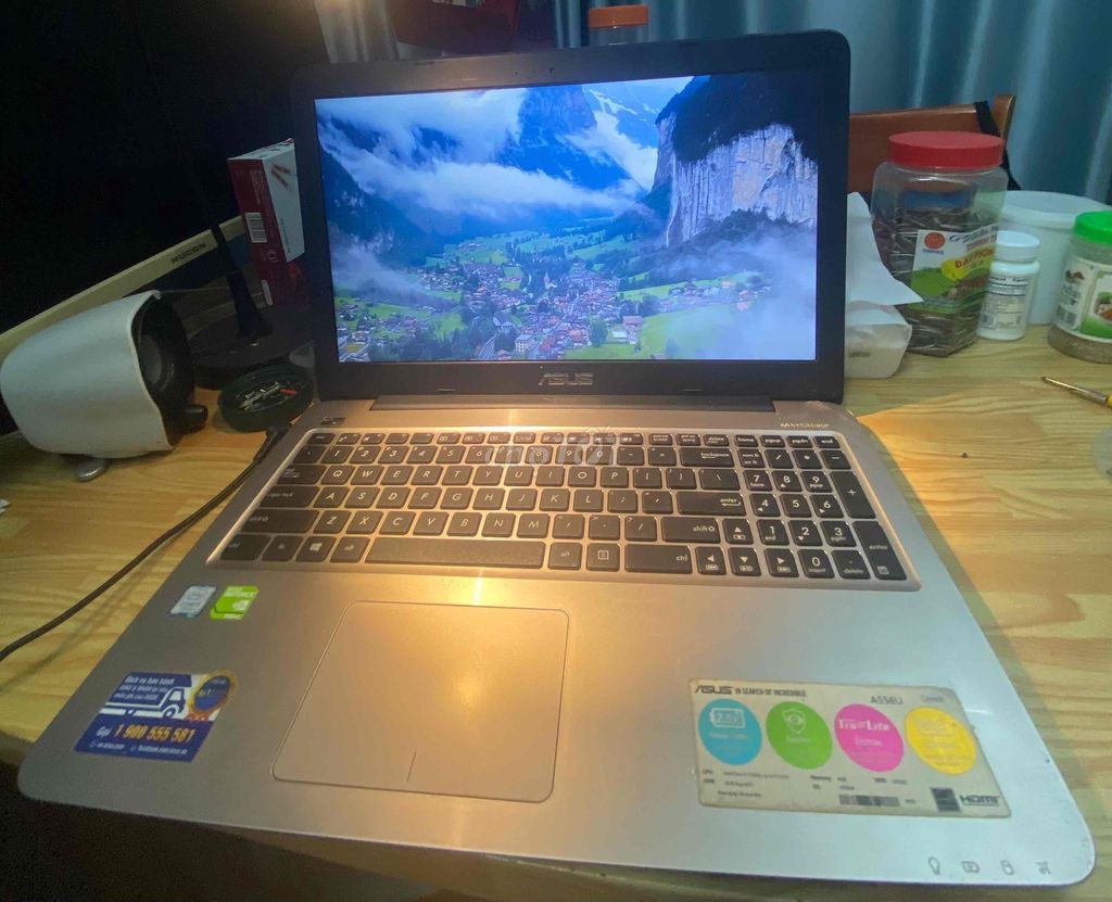 Asus X556URK i5-7200U/8GB/512G+128G/FHD/4H. Mua bán Laptop tại Quận 1 Tp Hồ Chí Minh được đăng bởi 5369TKD hình 1