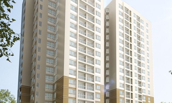 Cho thuê căn hộ Khuông Việt, 68m2(2PN), NTCB. Giá 9tr/tháng.