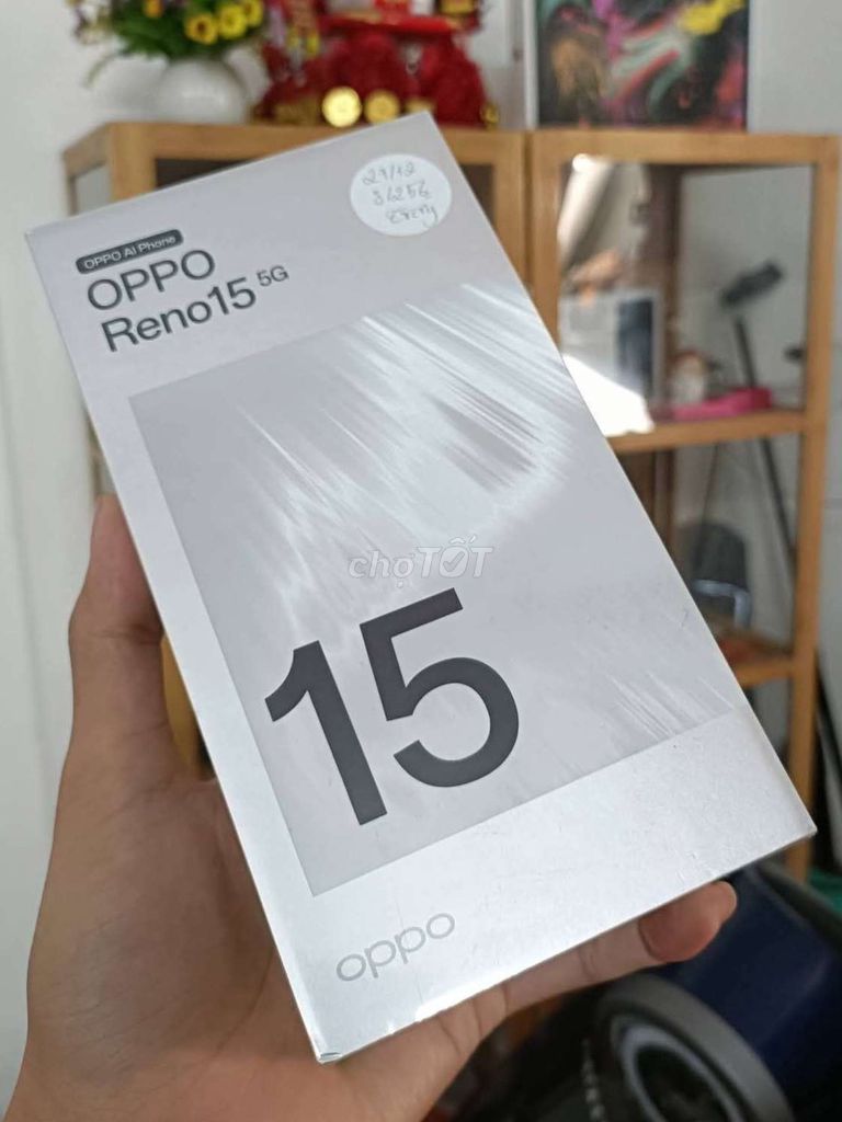 Oppo Reno 15 5G 8GB 256GB Trắng new seal TGDD . Mua bán Điện thoại tại Quận Thanh Khê Đà Nẵng được đăng bởi TT PHONE SALE GIÁ SỈ hình 1