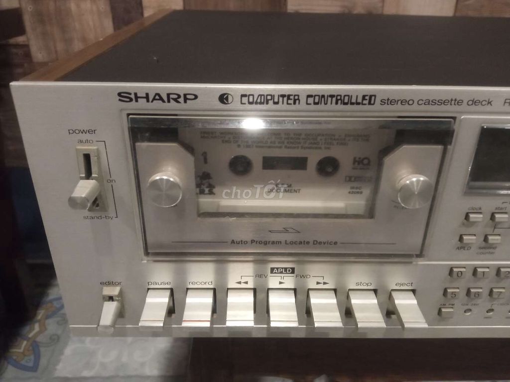 Deck cassette Sharp RT-3388A nguyên bản đẹp hiếm