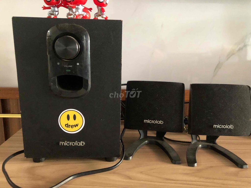 Loa vi tính Microlab Đen 95% mới. Mua bán Tivi, Âm thanh tại Huyện Hòa Thành Tây Ninh được đăng bởi Nguyễn thị thu thảo hình 1