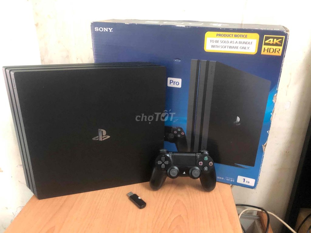 PS4 PRO 7218B 1TB FW 9.0 NHIỀU GAME