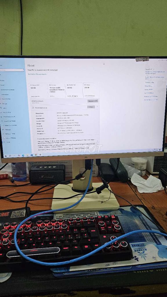 Máy tính AIO Core i9 16GB/238GB 23.8 inch Full HD. Mua bán Máy tính để bàn tại Huyện Nhà Bè Tp Hồ Chí Minh được đăng bởi hoàng phúc hình 1