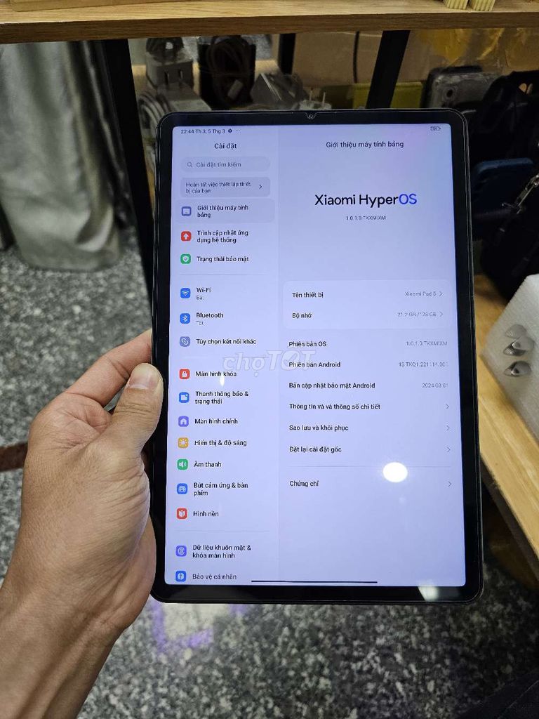 XIAOMI MI PAD 5 6/128 99% QUỐC TẾ 120HZ BAO MƯỢT