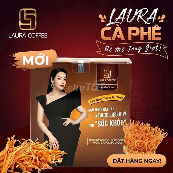 Cà phê Đông trùng Hạ thảo Laura Coffee