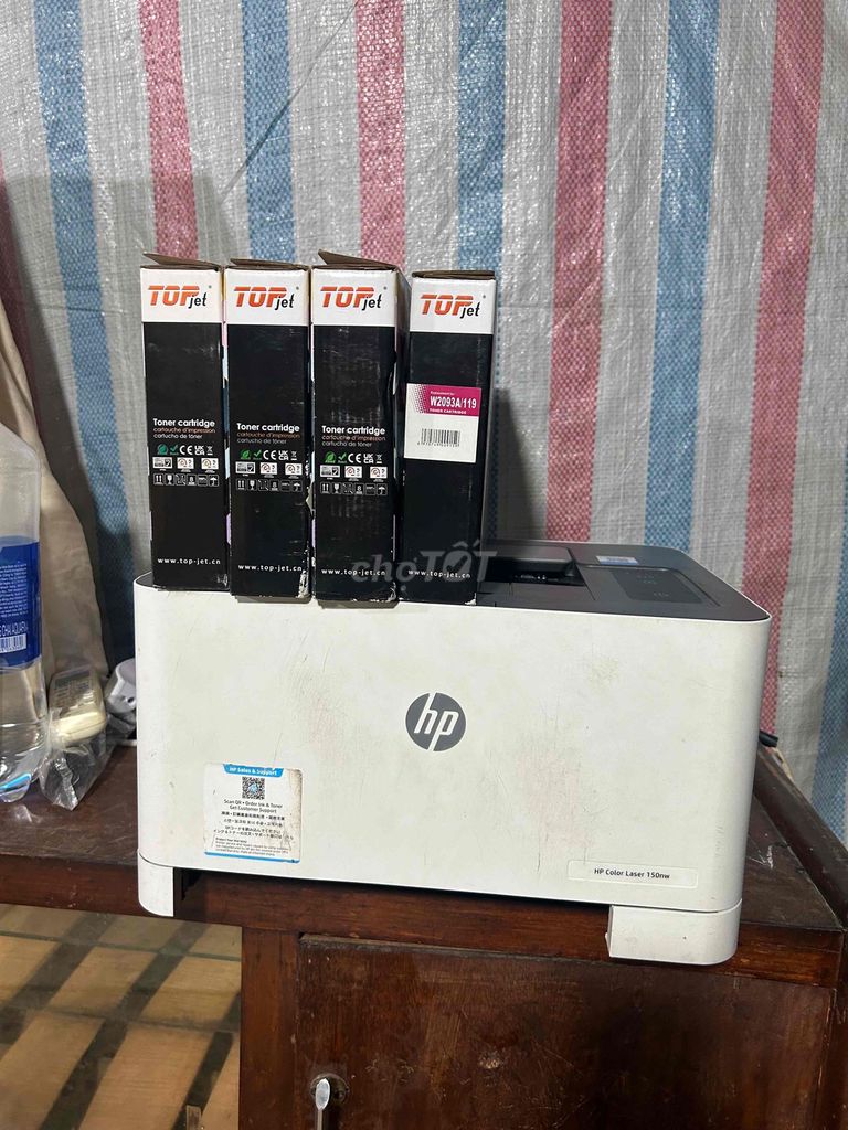 Máy in màu HP Color Laser 150nw Trắng Đã sử dụng. Mua bán Đồ dùng văn phòng tại Huyện Hóc Môn Tp Hồ Chí Minh được đăng bởi Mẫn hình 1