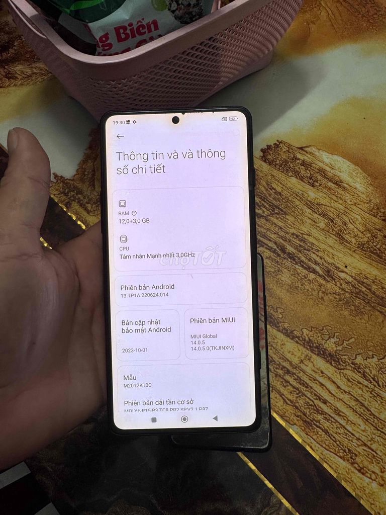 Xiaomi K40 Gaming 12/128GB Đen gl. Mua bán Điện thoại tại Quận Tân Phú Tp Hồ Chí Minh được đăng bởi nguyen son  hình 1