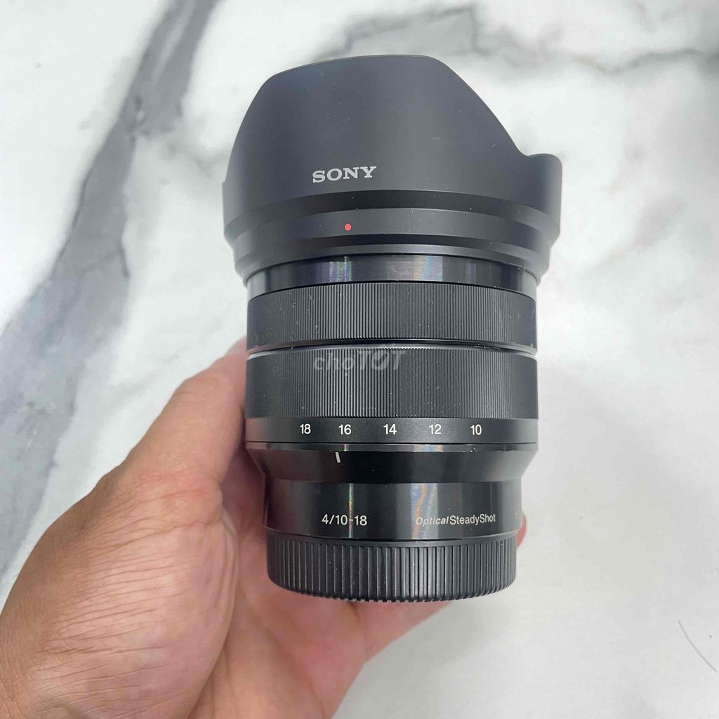 Ống kính Sony E 4/10-18 OSS Đen. Mua bán Máy ảnh, Máy quay tại Quận Thanh Xuân Hà Nội được đăng bởi Mua bán giao lưu các Dòng máy ảnh giá tốt hình 1