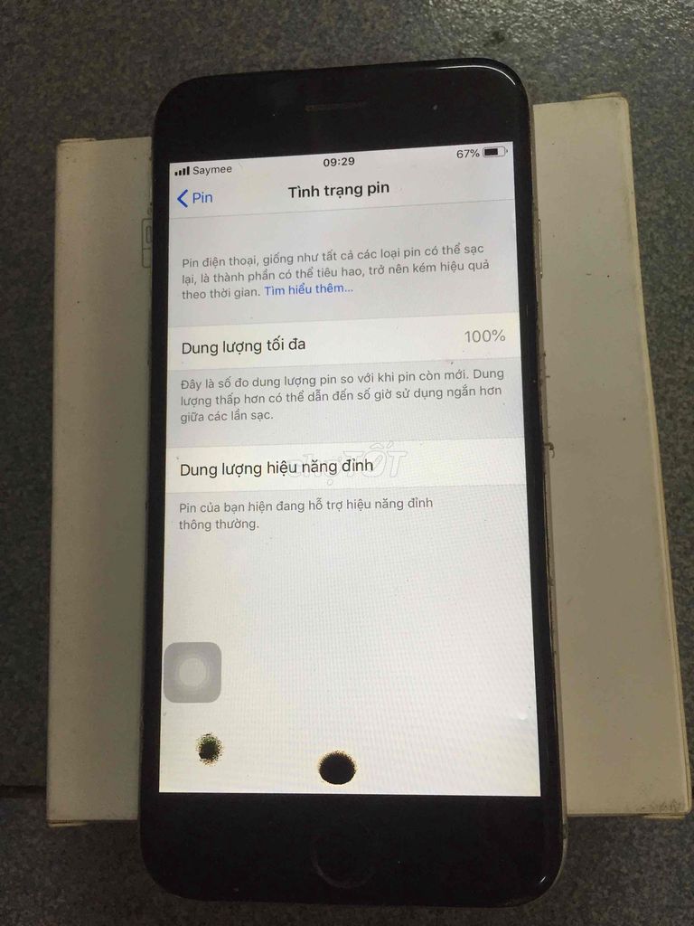 Iphone 6 QT 16gb cần bán. Mua bán Điện thoại tại Quận Bình Tân Tp Hồ Chí Minh được đăng bởi Văn kiệt hình 3