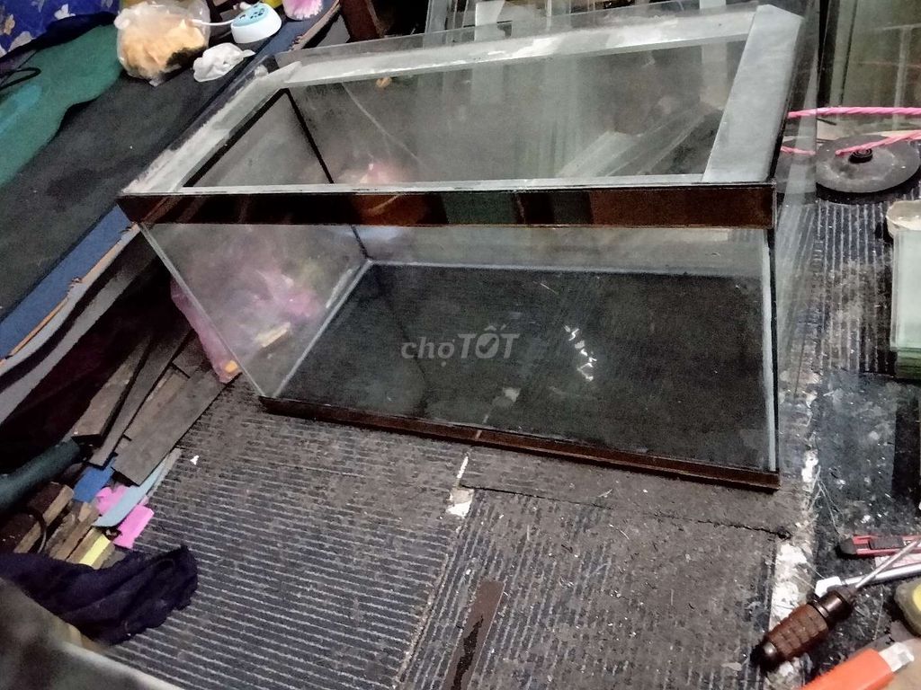 Hồ cá 75x36x40cm. Mua bán Phụ kiện, Thức ăn, Dịch vụ tại Quận 8 Tp Hồ Chí Minh được đăng bởi Núi hình 1