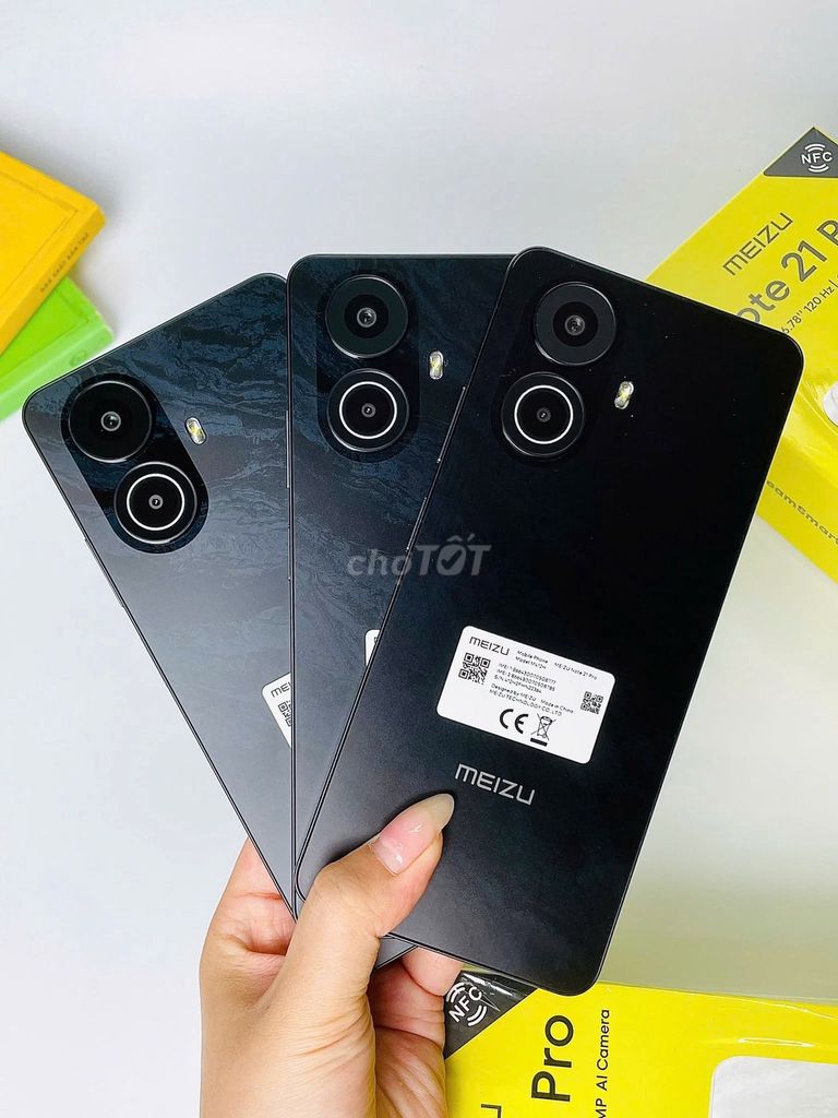 Meizu Note 21 Pro NFC - Black Fullbox CHãng. Mua bán Điện thoại tại Quận Bình Thạnh Tp Hồ Chí Minh được đăng bởi TMOBILE GIÁ TỐT NHẤT hình 1