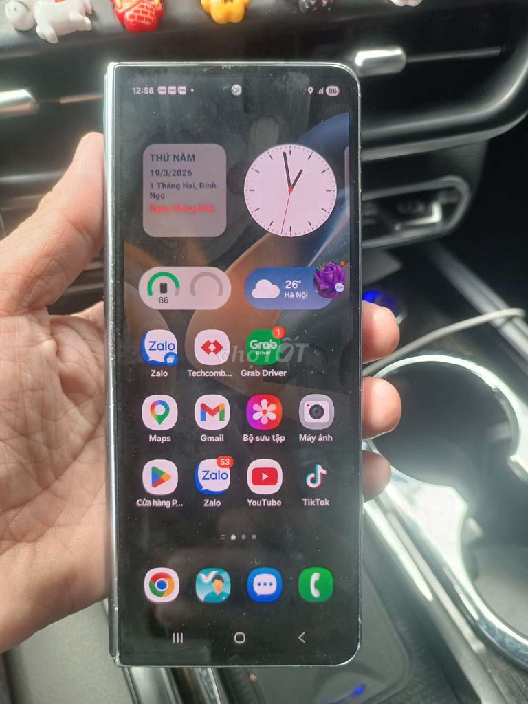 Samsung Galaxy Z Fold4 256GB Màn trong hỏng. Mua bán Điện thoại tại Quận Hai Bà Trưng Hà Nội được đăng bởi Nam hình 1
