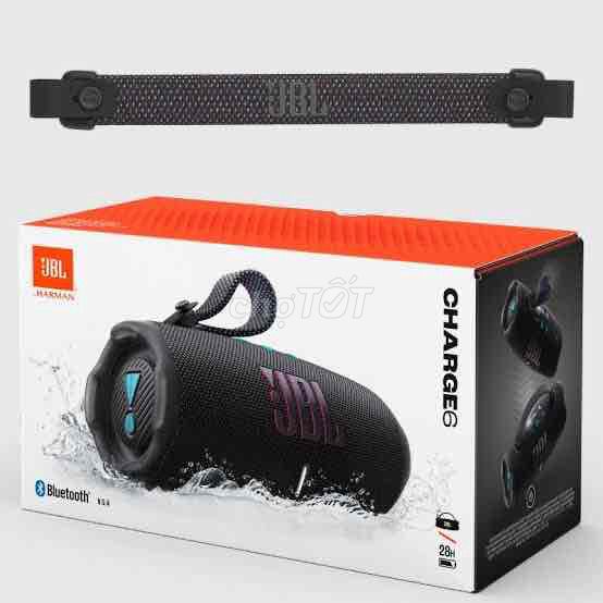 Loa Bluetooth JBL Charge 6 Đen Mới. Mua bán Tivi, Âm thanh tại Quận Cẩm Lệ Đà Nẵng được đăng bởi Bảo hình 1