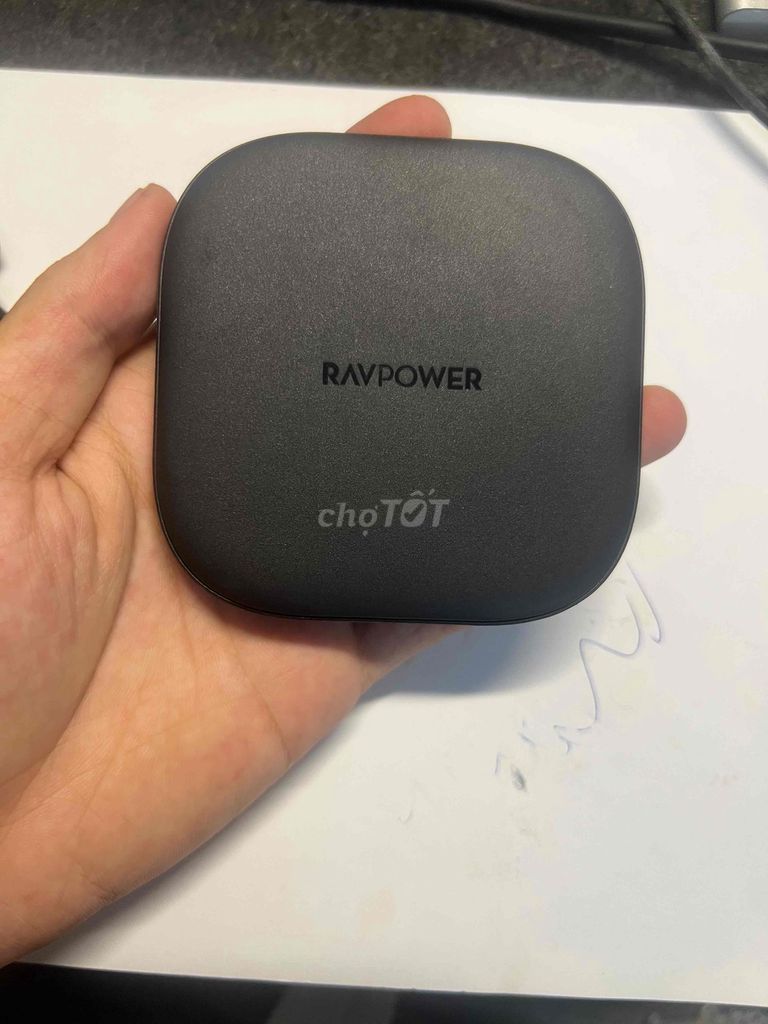 Sạc không dây RAVPower 10W Qi chính hãng Nhật. Mua bán Phụ kiện (Màn hình, Chuột...) tại Quận Ngũ Hành Sơn Đà Nẵng được đăng bởi Nguyễn Trọng hình 1