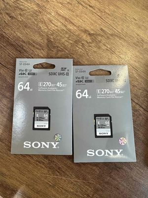 Thẻ nhớ 64GB Sony chính hãng