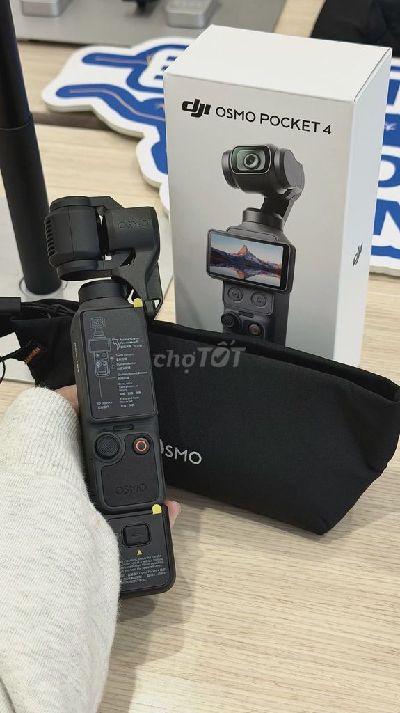 Máy quay DJI Osmo Pocket 4 Đen Mới. Mua bán Máy ảnh, Máy quay tại Thành phố Châu Đốc An Giang được đăng bởi Tên chưa cung cấp hình 1