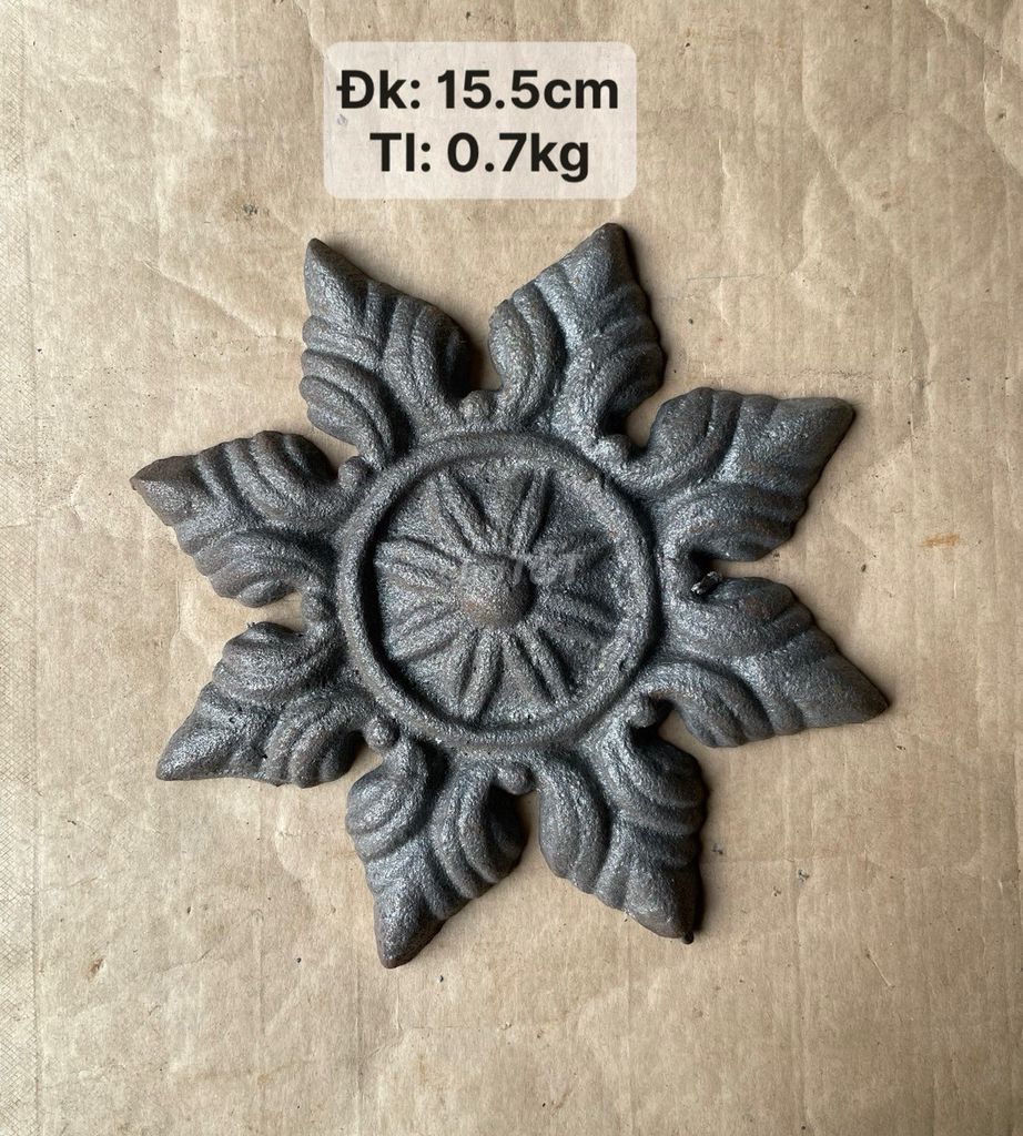 Phụ kiện trang trí Gang đúc. Mua bán Cây cảnh, đồ trang trí tại Huyện Hoài Đức Hà Nội được đăng bởi Anh Đinh hình 1