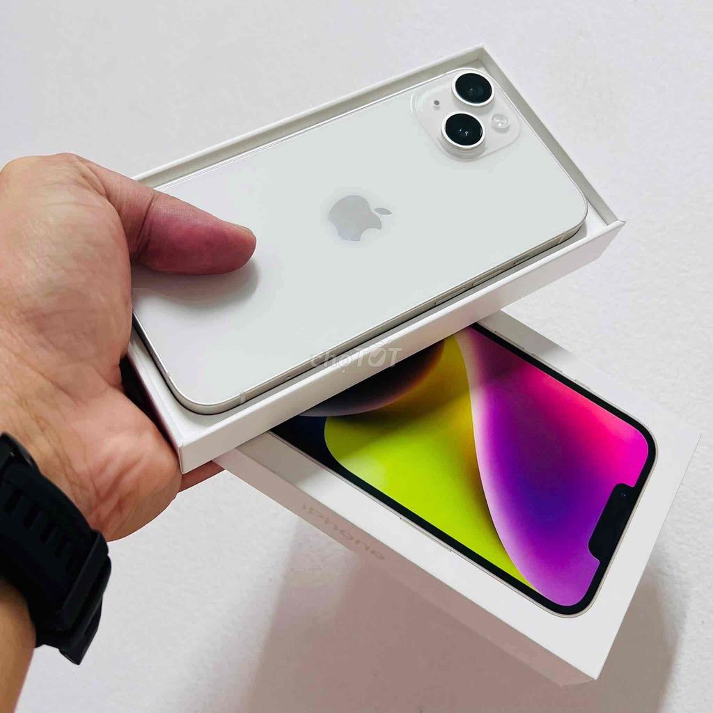 iPhone 14 128GB Trắng FULLBOX  99% Keng. Mua bán Điện thoại tại Quận Thanh Xuân Hà Nội được đăng bởi Nguyễn Huy Dũng hình 1