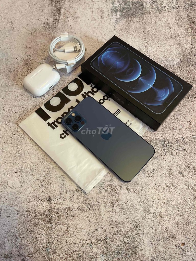 iPhone 12 Pro 256G Xanh QTế Zin Full Pin Còn 92%. Mua bán Điện thoại tại Quận Gò Vấp Tp Hồ Chí Minh được đăng bởi Vượng Kim Phát hình 1
