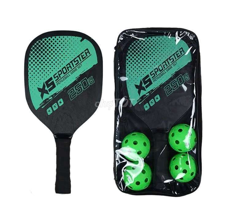 BỘ 2 VỢT KÈM 4 BÓNG PICKLEBALL TẬP LUYỆN
G79922