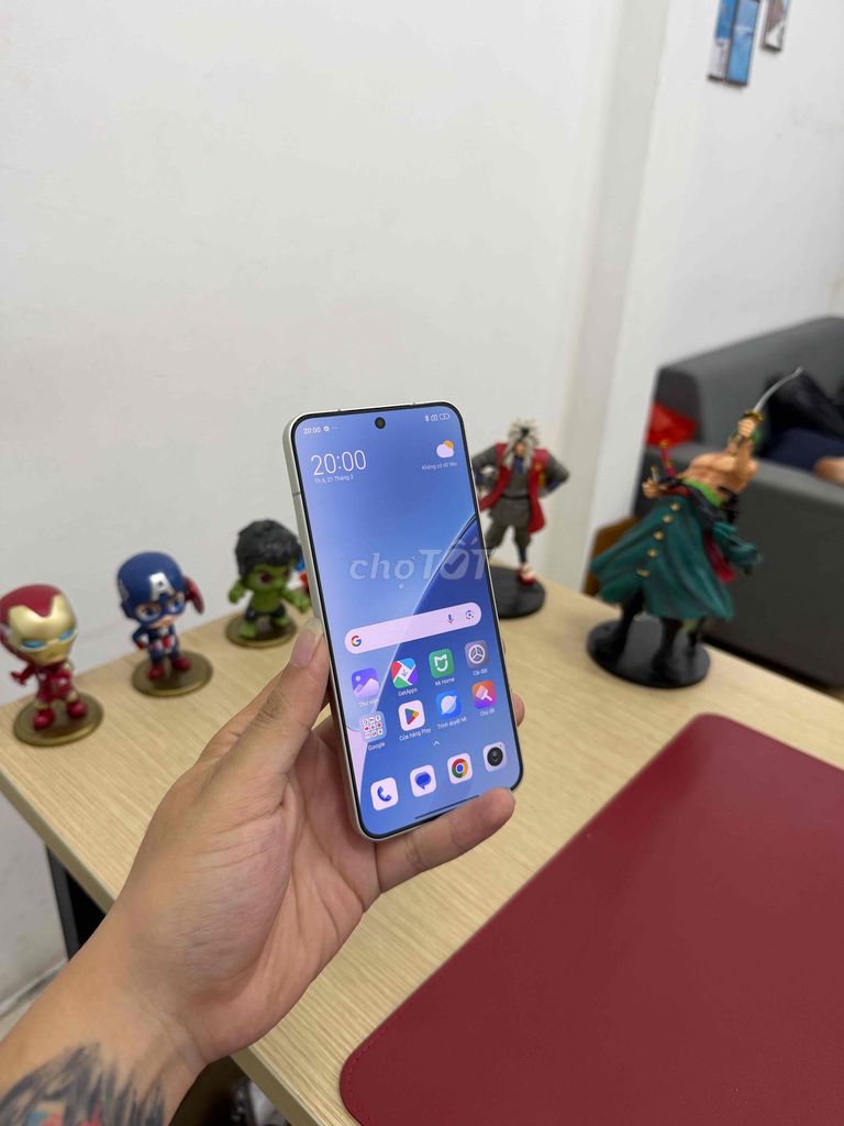 Xiaomi 15 QTE 256GB Trắng Như mới 99% Nguyên Bản. Mua bán Điện thoại tại Quận Cầu Giấy Hà Nội được đăng bởi Trung Kiên Trả Góp Bao Nợ Xấu hình 1