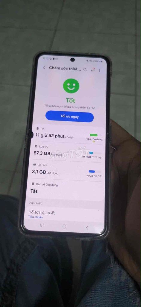 Samsung Z Flip4 128GB. Mua bán Điện thoại tại Quận Tân Phú Tp Hồ Chí Minh được đăng bởi mai dang hình 1