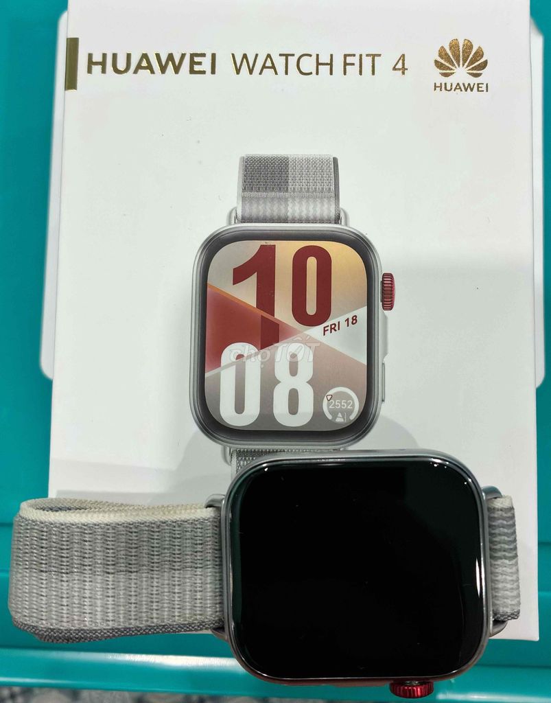 Huawei Watch Fit 4 Xám, nút đỏ. Mua bán Thiết bị đeo thông minh tại Quận 6 Tp Hồ Chí Minh được đăng bởi Long hình 1