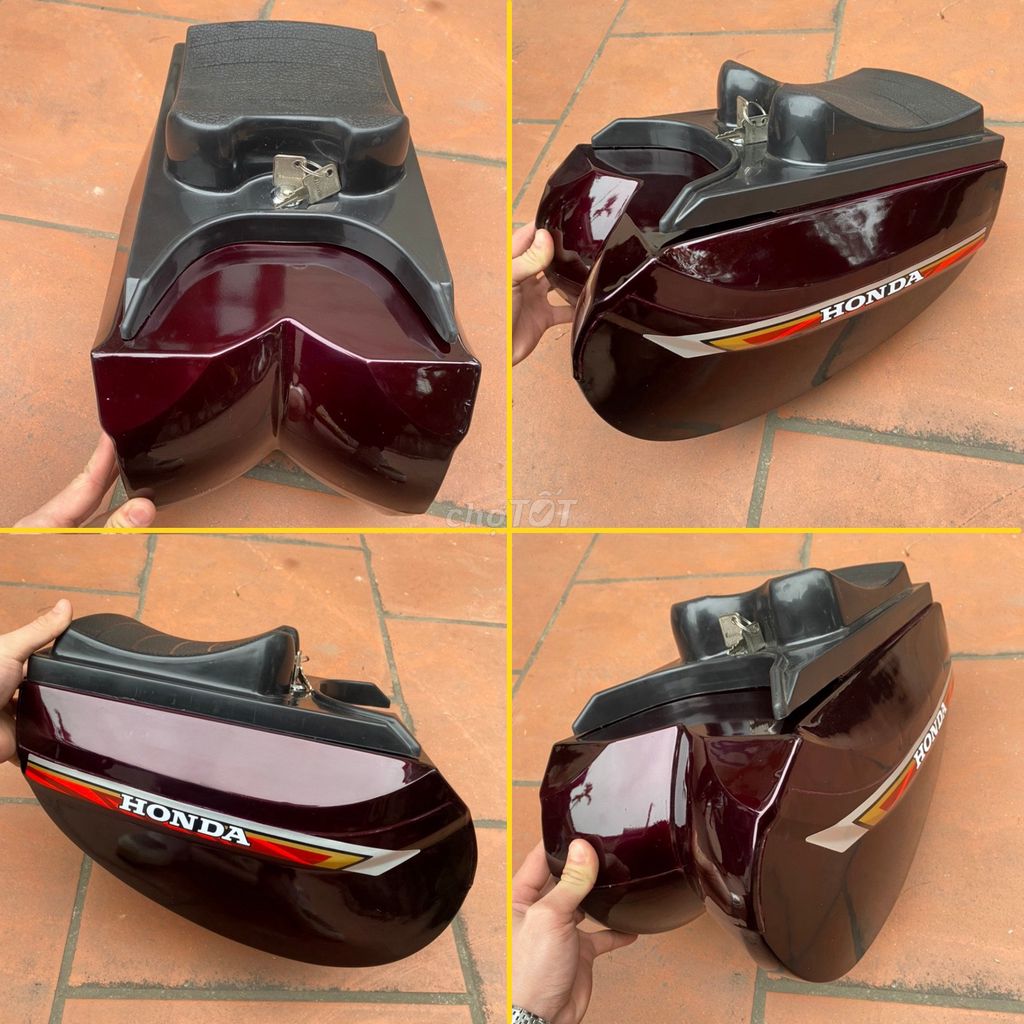 Cốp Thùng Đồ Xe Máy TD Gắn Xe Dream, Wave, Cub. Mua bán Phụ tùng xe tại Quận Hà Đông Hà Nội được đăng bởi Phụ Tùng Xe Tuấn Dương hình 2