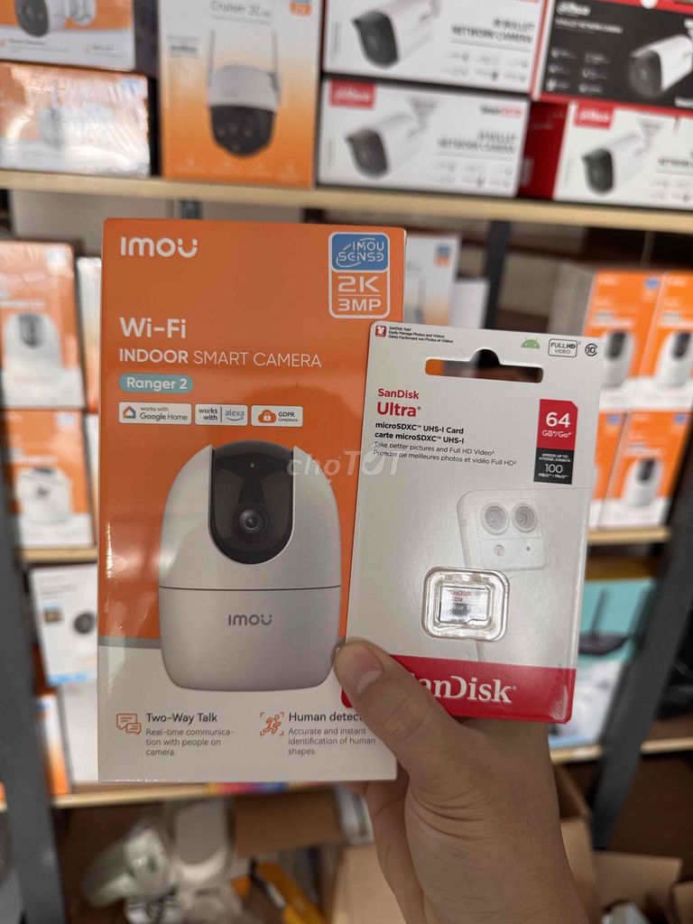Camera Imou Ranger 2 2K 3MP. Mua bán Máy ảnh, Máy quay tại Quận Hải Châu Đà Nẵng được đăng bởi Anh Vũ CCTV hình 1