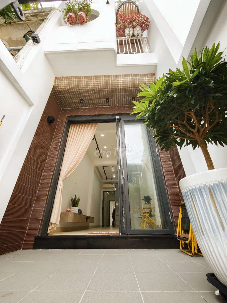 SIÊU DIỆN TÍCH 63M2, NGUYỄN THƯỢNG HIỀN, HẺM 5M, SÂN THƯỢN TRƯỚC, SAU