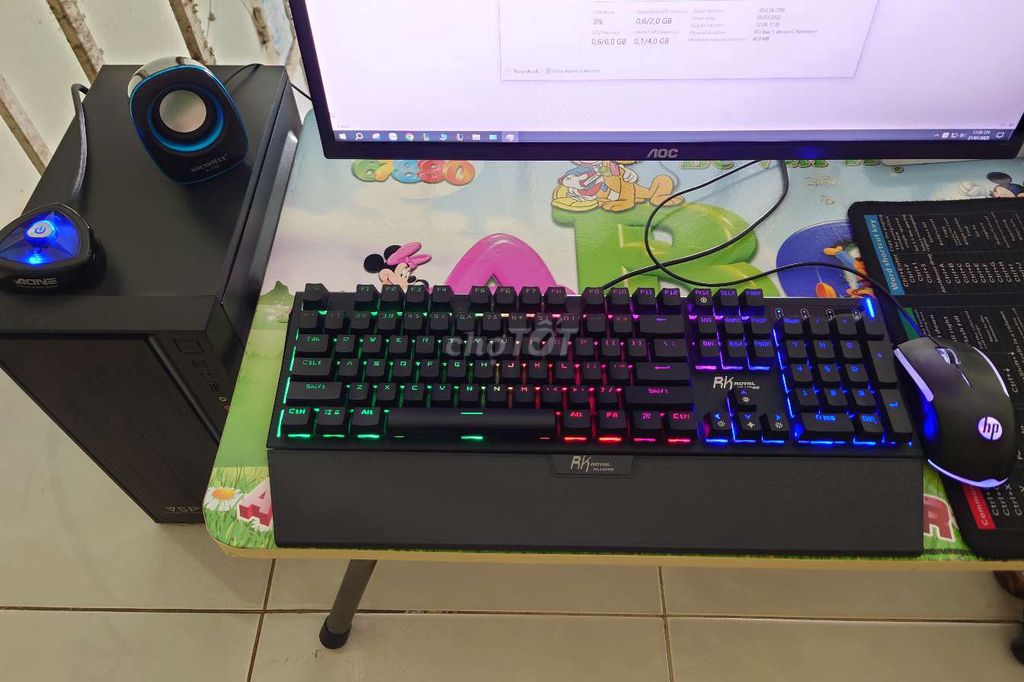 Mình dọn phòng về quê cần bán lại bộ PC