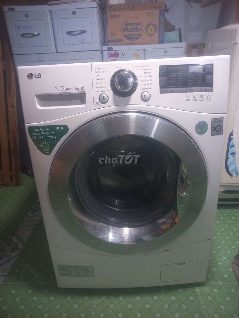 Máy giặt LG cửa trước 8kg DirectDrive Trắng. Mua bán Máy giặt tại Thành phố Thuận An Bình Dương được đăng bởi Phạm trí hình 1