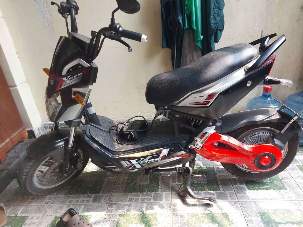 Xe máy điện Pega X-Men Đen Đỏ Trắng. Mua bán Xe điện tại Quận Bình Tân Tp Hồ Chí Minh được đăng bởi Tang Gia Duy Truong hình 4