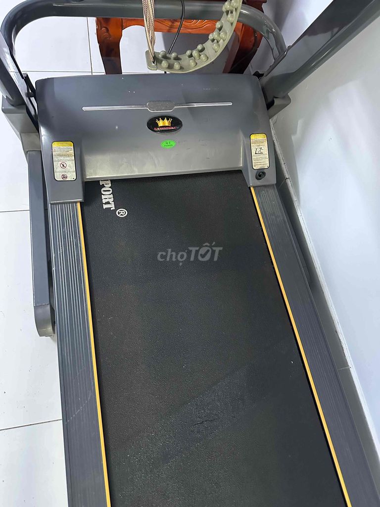 Máy chạy bộ King Sport Xám đo nhịp tim. Mua bán Đồ thể thao, Dã ngoại tại Huyện Hóc Môn Tp Hồ Chí Minh được đăng bởi Minh Vũ hình 1