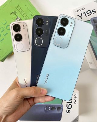 Điện thoại Vivo Y19S 4GB/128GB Trắng Fullbox Cty